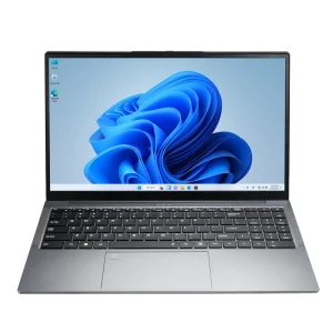 15.6 Inch AI Laptop Intel Core Ultra 5 225H 24GB LPDDR5 RAM 512GB PCIe SSD Metal Notebook Computer OEM ODM for Enterprise Use