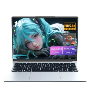 15.6 Inch Brand New Laptop AMD R7 16GB RAM 512GB SSD Computer Business Laptop Portable Notebook Gaming Laptop