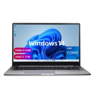 15.6 Inch Business Laptop Intel Core I7-1195G7 16GB RAM 1TB SSD Metal Body PD 65W Fast Charge Windows 11 PC