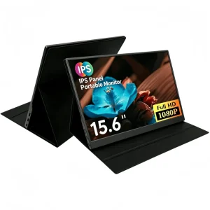 15.6 Inch Dual Monitor Portable Laptop Screen 1080P External Touchscreen LCD Features
