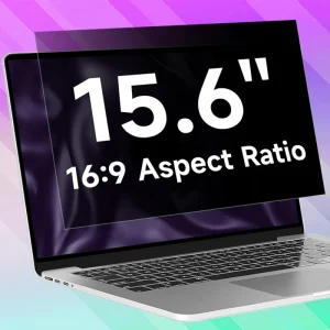 15.6 Inch Easy to Remove Anti Explosion Anti-Fingerprint Screen Protector Privacy Filter for Laptop