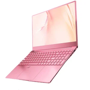 Nuevo 15.6 Inch IPS Screen *1080 Intel N95 11th Gen Computer Windows 11 DDR4 32GB 2TB SSD Fingerprint Unlock Pink Laptop