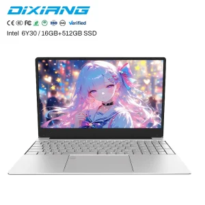 15.6 Inch Laptop Business Notebook Win11 6Y30 16/32GB RAM 128GB-1TB Student Laptop