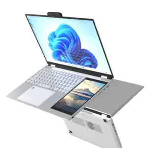 15.6 Inch Laptop with Intel Celeron N100 Touch Screen Notebook Computer for Students Business Office Metal Body