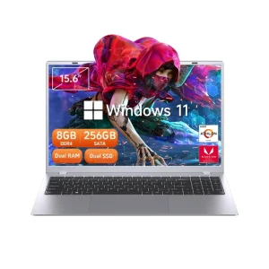15.6 Inch Ordinateur Business Laptop Portable Business Computer AMD 3020e DDR4 Windows 11 Pro