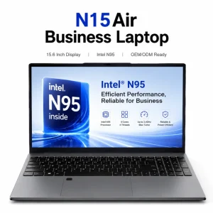 15.6 Inch Portable Intel Laptop Business Office Notebook Computer FHD Display Type C Supplier Windows 11