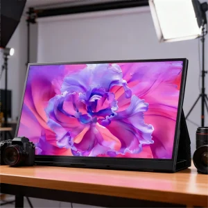 15.6 Inch Portable Monitor Slim Portable Monitor for Laptop IPS FHD High Brightness 276 Nits for Game Monitor