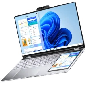 15.6 Inches + 7 Inches Dual Screen Touch Screen Intel N100 DDR4 16GB SSD 512GB Business Laptop Brand New