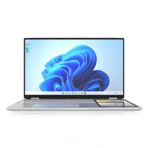 15.6英寸 双面屏幕笔记本电脑 N100芯片 6GB 128GB/256GB/512GB/1T 轻型便携式笔记本电脑