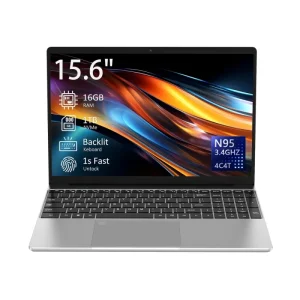 15.6英寸笔记本电脑 四核N95 3.4GHz 16GB DDR4 512GB SSD 学生商务