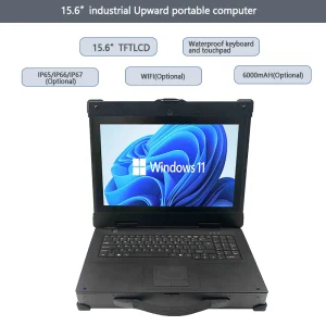 15.6″ Portable Industrial Computer TFT LED LCD Intel Core I7 I5 I3 Series 4GB Upward Portable Laptop