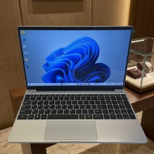 15.6″ Slim Laptop Intel J3455 12GB RAM 128GB SSD Wireless IPS Panel Gaming Notebook Computer EU English