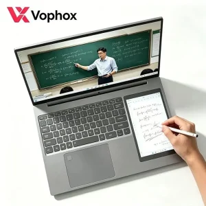 15.6 inch Dual Screen Laptop Intel N100 16GB Touch Screen Education Laptop PC