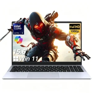 15.6inch Ai Laptop Intel Ultra 5 115U LDRR5 8GB 16GB Expandable 1TB PD Windows 11 Computer AI Powered Office Laptop
