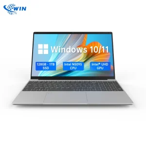 15.6inch Laptop Business Computer Celeron N5095 IPS 16GB RAM 256GB 512G 1TB SSD Windows 10/11 Fingerprint Recognition