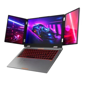 16英寸 三屏 英特尔 Core i7-1260P Wifi6 笔记本电脑 面部解锁 游戏笔记本电脑