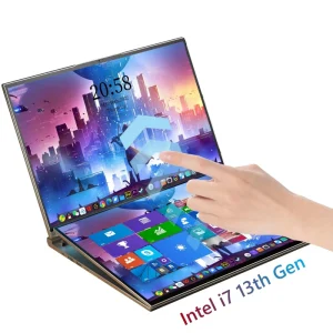 16 Inch Intel Core I5 12450H Two Screen Business Laptop Win11 Pro 1TB/2TB/4TB DDR4 Dual Screen Touch Laptop