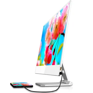 16 Inch Slim Thin Unibody 1080p Touchscreen 4K Portable Monitor Laptop HDR Aluminum Alloy Narrow Bezel Built-in Speaker
