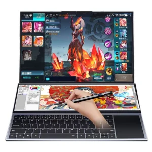 16-inch Dual-screen Laptop 16gb DDR4 1TB SSD Touch Screen 1920x1200backlit Keyboard Win11 Black Laptop
