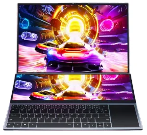 16+14 Inch Dual Touch Screen Laptop I7-9750H 2TB SSD Light Office Laptop