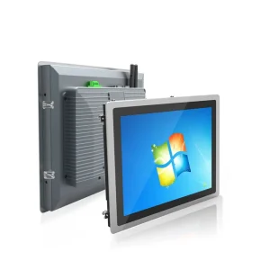 17 19 Inch Industrial Computer True Flat Embedded Wall Mounted J4125 J1900 I3 I5 I7 10 Point Touch Screen All in One PC 4 3