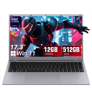 17.3 Inch Huge Screen Laptop Intel Core Ultra 5 115U Professional Business Notebook