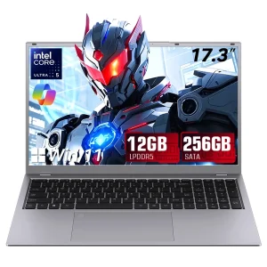 17.3 Inch Laptop Computer Ultra 5 125U Windows 11 Large Display Portable Workstation PC