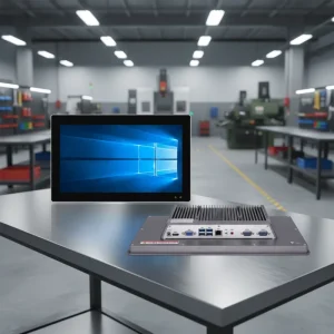 18.5 Inch IP65 Waterproof Industrial Touch Panel PC Capacitive Resistance Embedded All in One Fanless Computers