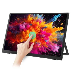 18.5 Inch Touchscreen Portable Monitor FHD Large Portable Monitor 120HZ for Laptop PC PS4/5 Switch Laptop Screen Extender