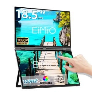 18.5inch 120Hz 1080P IPS Panel Portable Gaming Monitor Type C 6s Response Time 178 Viewing Angle 72% SRGB Ready to Ship