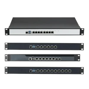 1U Firewall Pfsense Linux Rackmount Cloud Computer 6LAN 8LAN 10LAN SFP Rack Server PC