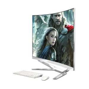 21.5 27 23.8 Inch I7 8GB 5th Gen Desktop All in One Computer PC Curved Computer I3 I5 for Business