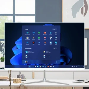 21.5 Inch Core I3 I5 I7 I9 All in One Computer Desktop AIO PC Monoblock Barebone with Camera Keyboard Mouse