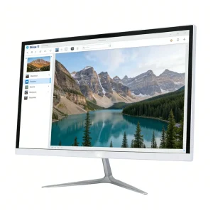 21.5 Inch Dual Core I5 CPU Portable Thin PC 1920×1080 LED LCD All in One Computer for Office Studio Home