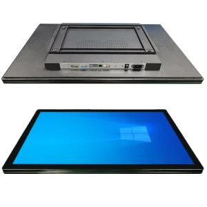 21.5 Inch Industrial All In One Touch PC Fanless Panel PC With Intel CPU PCAP Screen For HMI Kiosk And Digital Signage