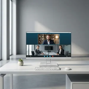 22″ All-In-One (AIO) Desktop Monoblock PC Core I3 I5 I7 Dual 8GB RAM IPS Panel-Integrated Business Office Teleconference