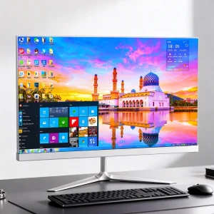 22 Inch 24 Inch I3 I5 I7 8GB 16GB RAM 256GB SSD Desktop Barebone Computer Set All in One PC