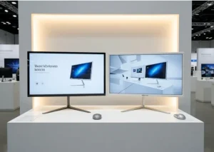 22 Inch HD Borderless Screen All in One PC for Home Online Class Desktop Computer Intel I3 I5 Optional