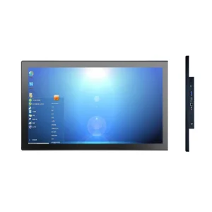 23.6 Inch Industrial All in One PC I3 I5 I7 Processor Non Air Gap Touch Panel PC Industrial Computer