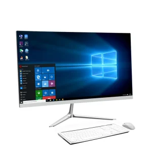 23.6 Inch LED Slim AIO Desktop I3 I5 I7 8GB 16GB RAM 256GB 512GB SSD Win10 11 Pro Energy Efficient VESA Mount Office Computer