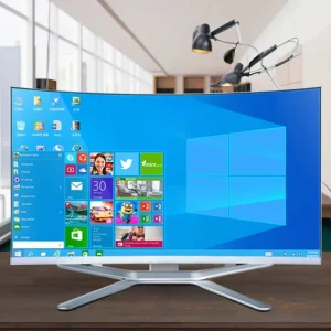 23.8/27″ Core I7 Gaming PC Monoblock Curved Monitor 8GB/16GB/32GB RAM 1TB SSD AIO Computer All in One Gaming Windows 10