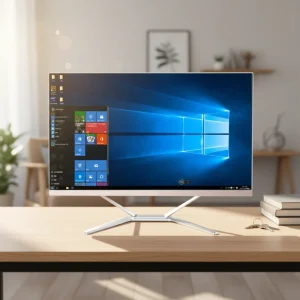 23.8 27 Inch Ultrathin All in One Desktop PC I3 I5 I7 12V 19V LCD Display for Business Gaming Featuring DDR3 Dual Core
