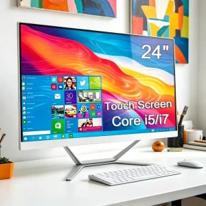23.8 27 Inches Touch Screen Optional Desktop AIO Computer All in One Computer