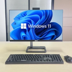 23.8 27 inch Core I3 I5 I7 Touch Screen Business Computer Desktop All in one Computer Office