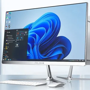 23.8 Inch 3.4GHz AIO Desktop Computer with 1TB SSD Windows 11 DDR4 RAM Business Office Use
