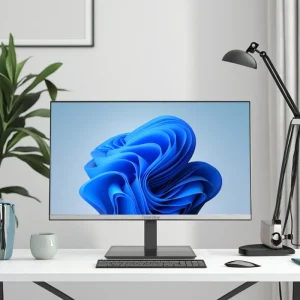23.8 Inch All In One Desktop Computer Windows 10 Intel Core I5 8GB RAM SSD Hard Drive USB Interface UK Plugs LCD Display