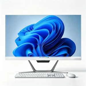 23.8 Inch All-in-One Computer N5095 8GB RAM 256GB SSD AIO for School and Gaming