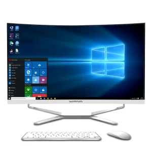 24″27″32″ All in One PC Intel Core I7 I5 I3 8GB RAM 256GB SSD 1920*1080p HD LED Curve Screen Monoblock Computer