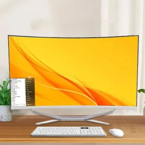 24″27″32″ Core I5 I7 Pc Gamer I9 Monoblock Curved Monitor Computadora Desktop PC All in One Pc Gaming Desktop