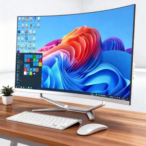 24 Inch All In One PC Office Business Working Computer AIO Desktop Gaming Computer